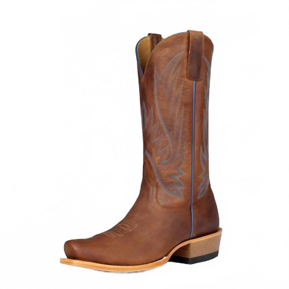 NEW HORSE POWER BOOTS men's mad cat leather western boots - medium in tan
